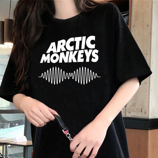 Arctic Monkeys Clothes T Shirt Male Manga Casual 2022 Y2k White T Shirt T Shirt Clothes Manga